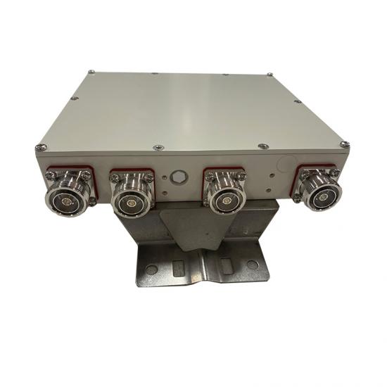 Quadplexer RF de baixo PIM com conector DIN-F
