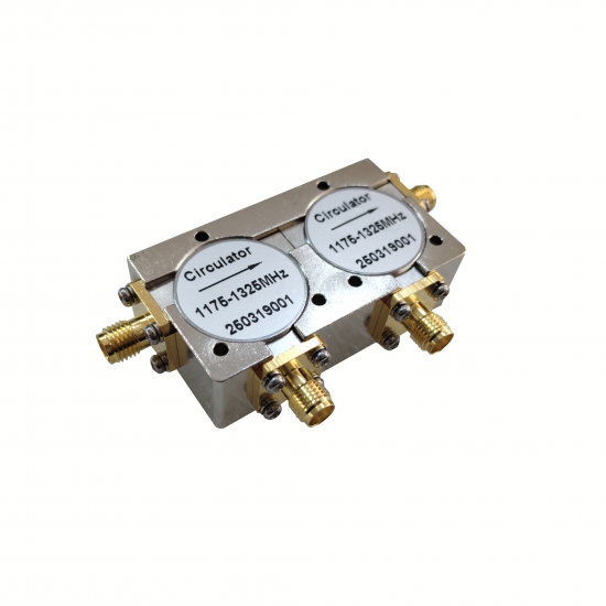 Circulador de 1,175-1,325 GHz e 100 W