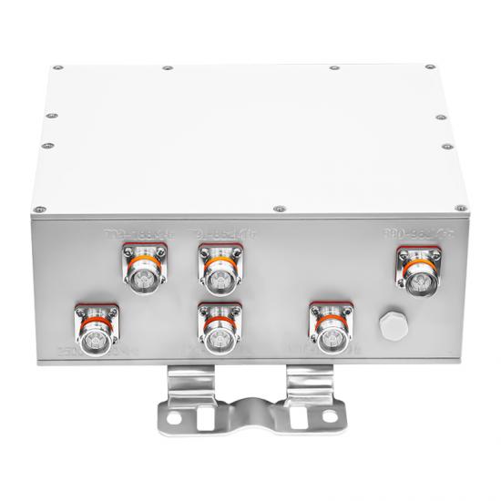 Combinador de banda hexagonal para uso externo