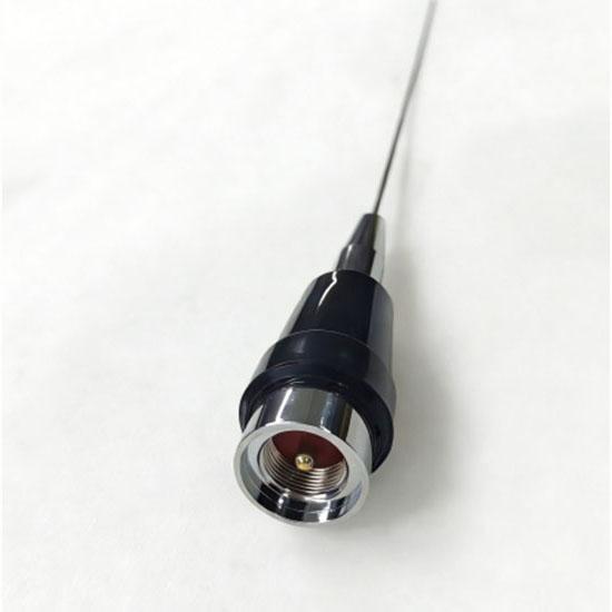 Antena móvel de comunicação UHF 340-520MHz tipo chicote em aço inoxidável